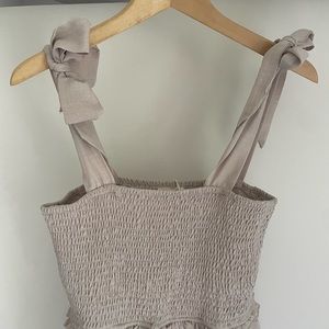 Pink blush maternity dress